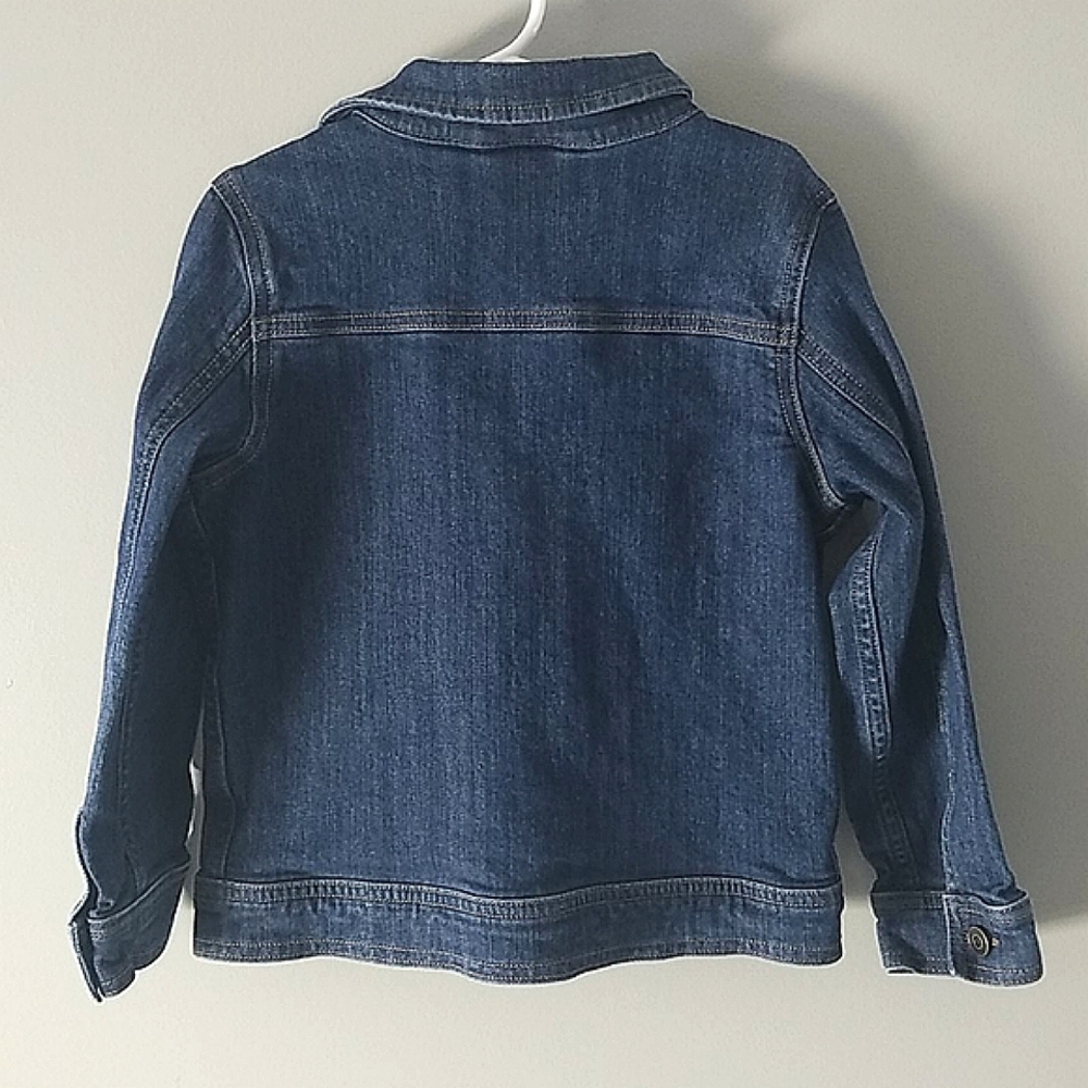 Hanna embroidered jean jacket, size 120 (6/7) - Picture 9 of 9